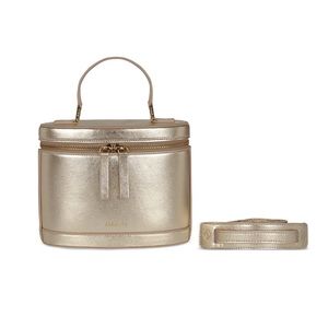 Paris 64 Prismatic Gold Small Bucket Bag NEW